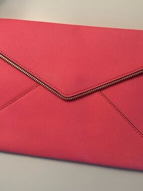 Rebecca Minkoff Leather Envelope Clutch